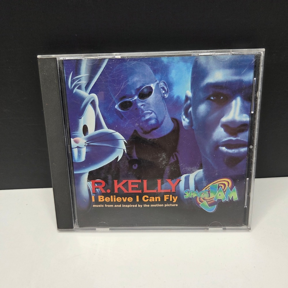 R. Kelly I Believe I Can Fly CD Single Space Jam Soundtrack 1996 Vintage R&B 90s